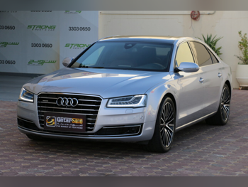 Audi A8 2016 Automatic 103,000 Km 8 Cylinder All Wheel Drive (AWD) Sedan Silver