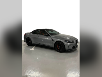 BMW  M-Series  4 Competition  2026  Automatic  1,000 Km  6 Cylinder  Rear Wheel Drive (RWD)  Convertible  Dark Gray  With Warranty