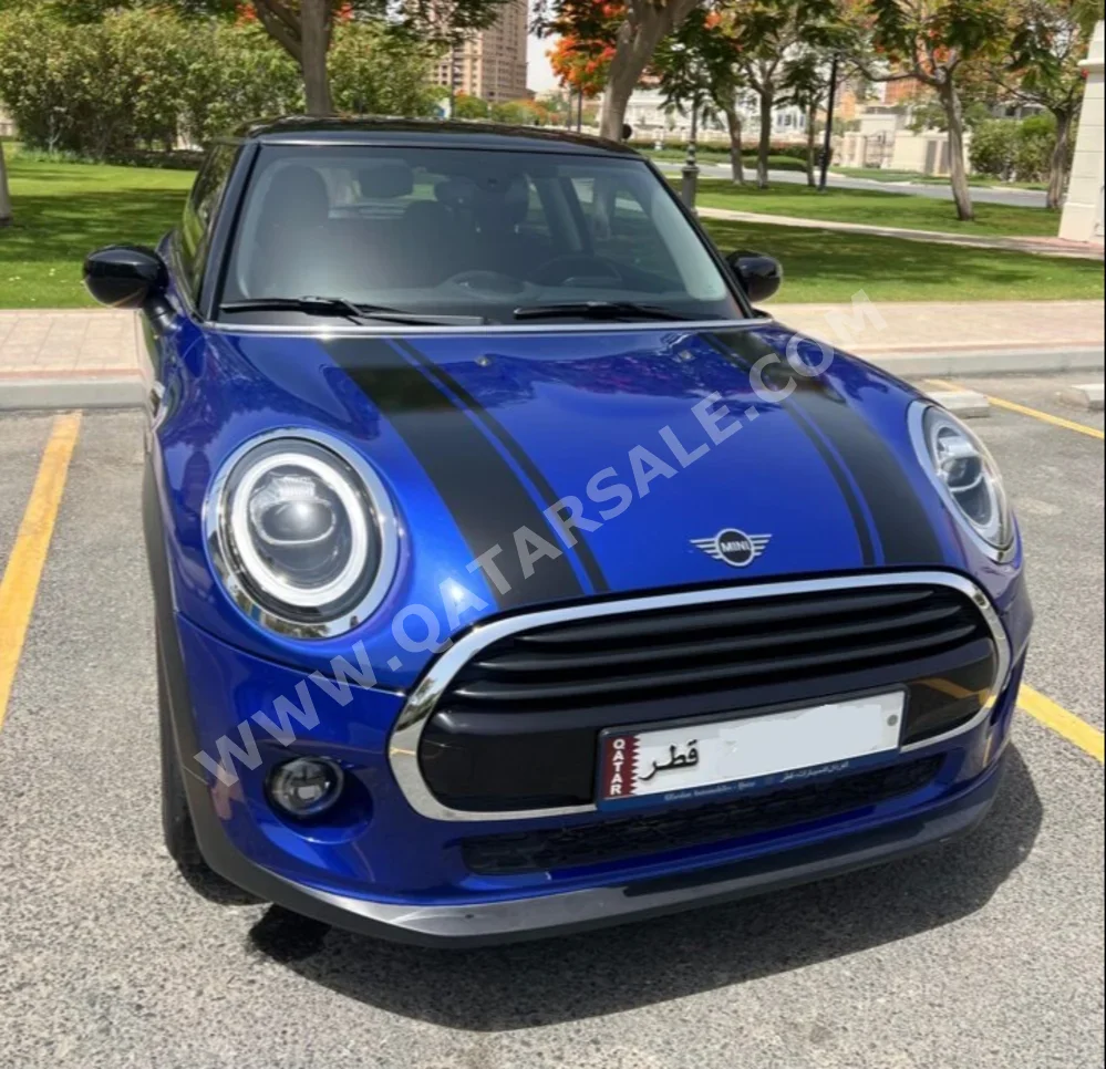Mini Cooper Coupe 2021 Automatic 42,000 Km 3 Cylinder Front Wheel Drive (FWD) Hatchback Blue