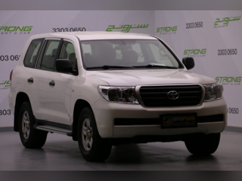 Toyota Land Cruiser G 2011 Automatic 540,000 Km 6 Cylinder Four Wheel Drive (4WD) SUV White