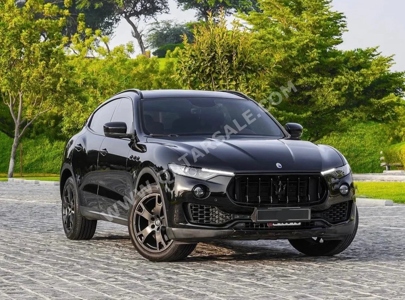 Maserati  Levante  SQ4  2018  Automatic  103,000 Km  6 Cylinder  Four Wheel Drive (4WD)  SUV  Black