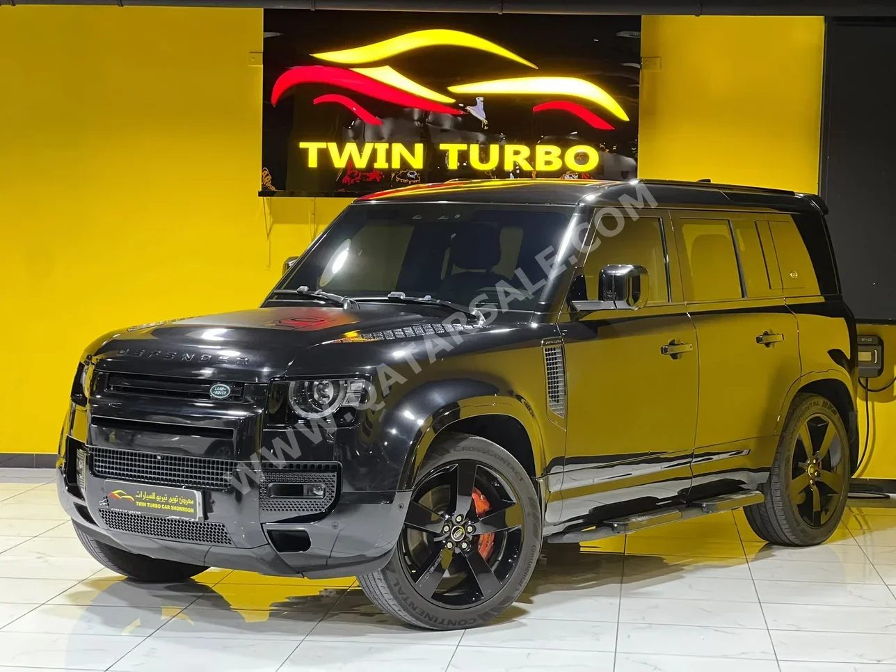Land Rover  Defender  110 HSE  2022  Automatic  160,000 Km  6 Cylinder  Four Wheel Drive (4WD)  SUV  Black