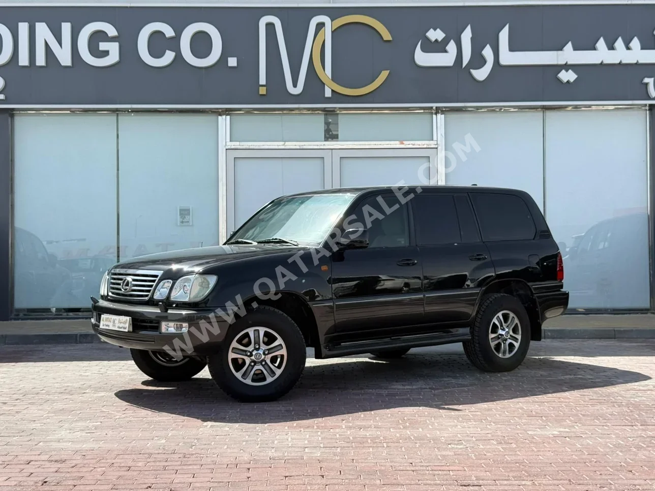 لكزس ال اكس 470 2007 اوتوماتيك 473,000 كم 8 سلندر دفع رباعي اس يو في أسود