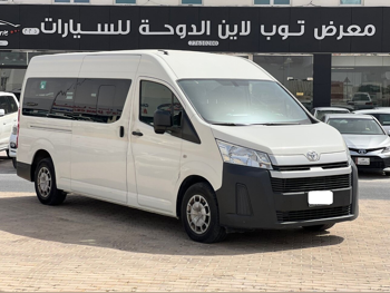 تويوتا  هايس  2023  عادي  160,000 كم  4 سلندر  دفع خلفي  فان \ باص  أبيض