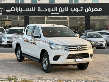 تويوتا  هاي لوكس  2023  عادي  236,000 كم  4 سلندر  دفع رباعي  بيكب  أبيض