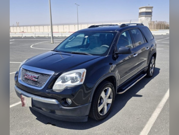 GMC Acadia 2012 Automatic 207,000 Km 6 Cylinder Four Wheel Drive (4WD) SUV Black