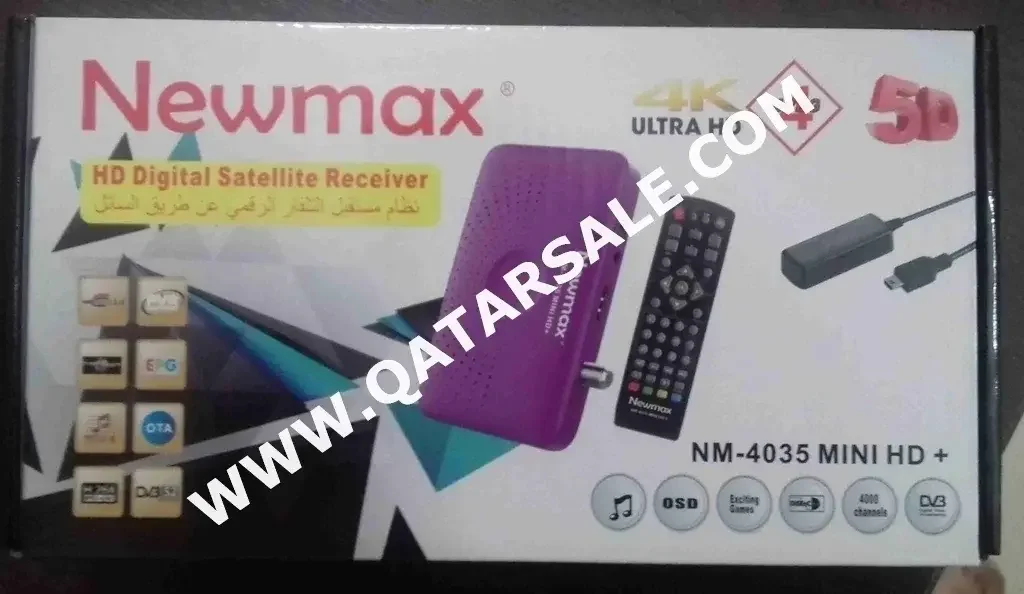 Satellite Receivers and Smart Boxes - With Remote Control