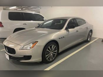 Maserati Quattroporte Q4 2016 Automatic 84,000 Km 6 Cylinder All Wheel Drive (AWD) Sedan Silver