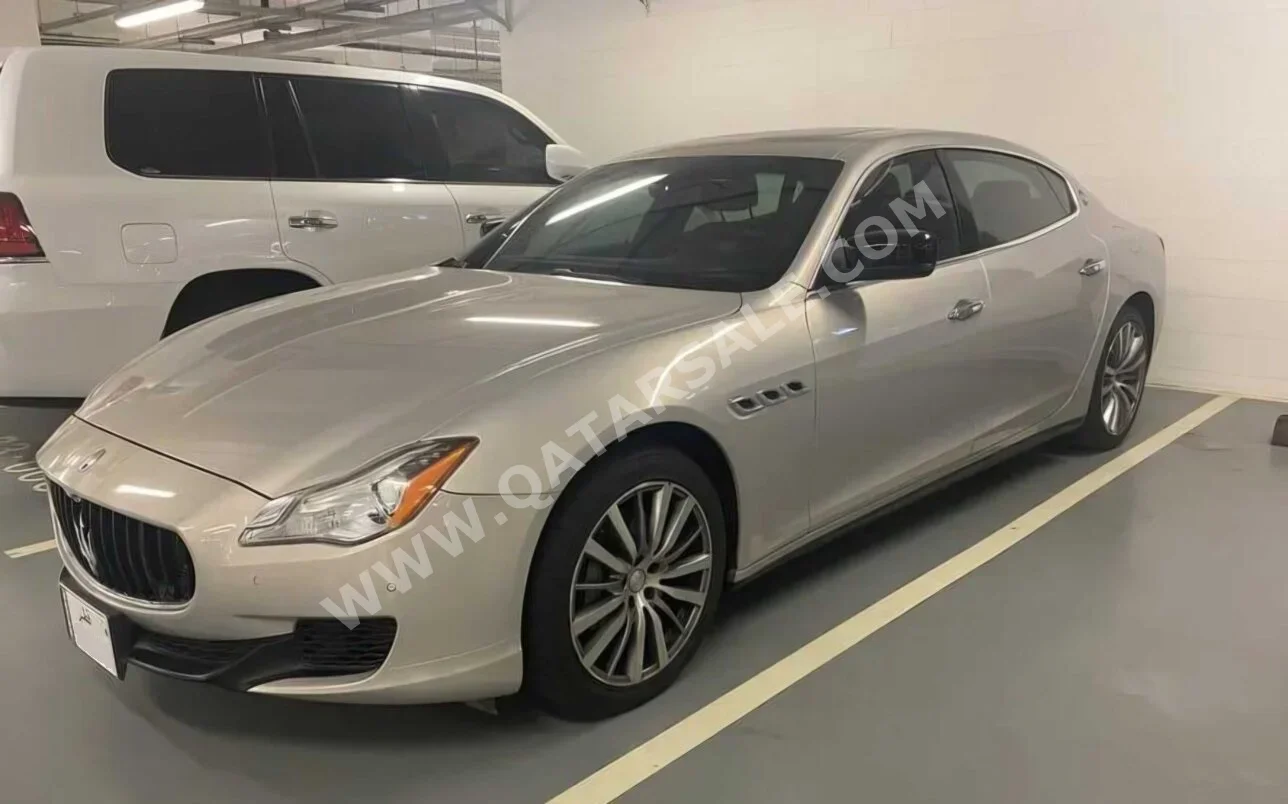 Maserati Quattroporte Q4 2016 Automatic 84,000 Km 6 Cylinder All Wheel Drive (AWD) Sedan Silver
