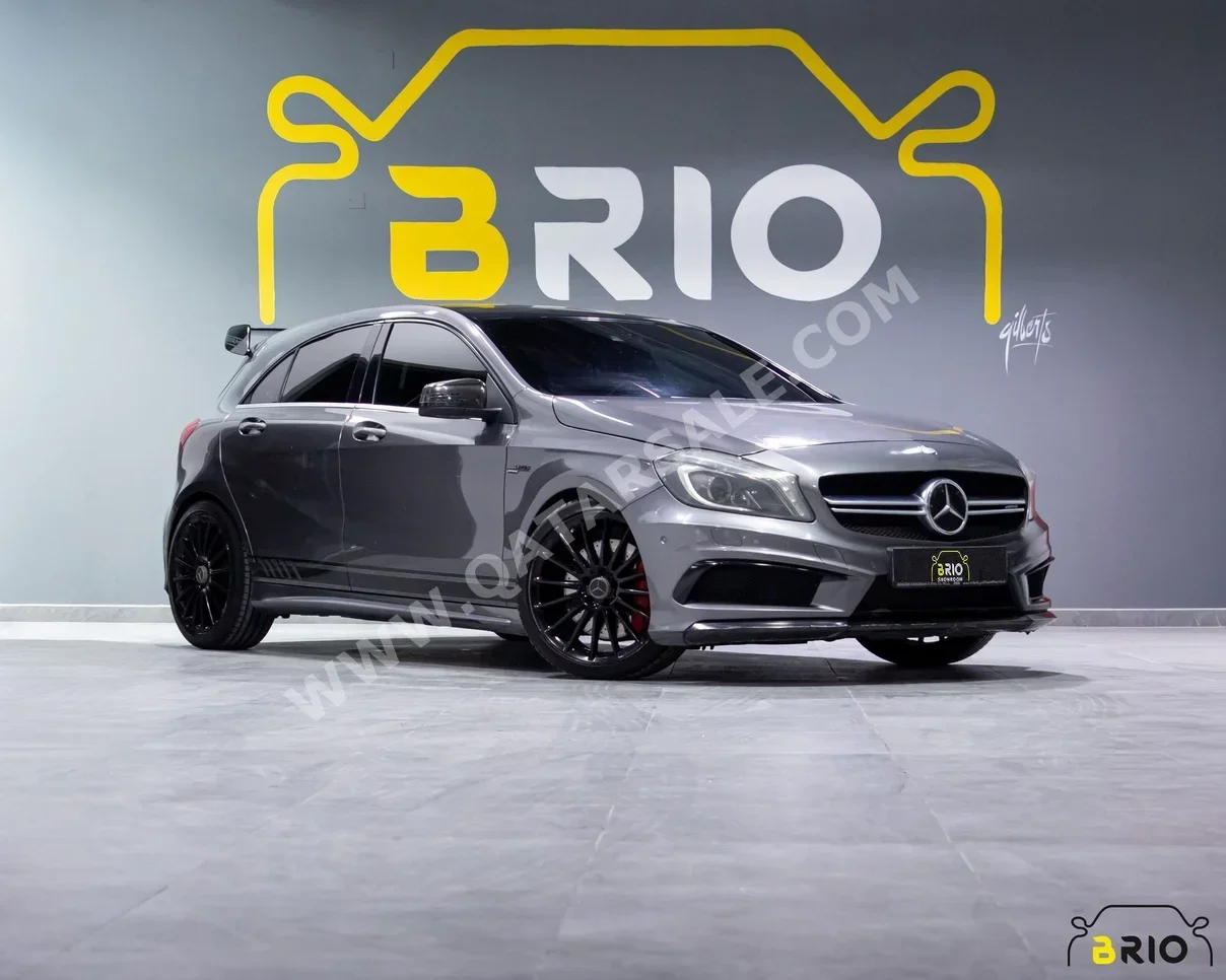 Mercedes-Benz A-Class 45 AMG 2015 Automatic 101,000 Km 4 Cylinder Rear Wheel Drive (RWD) Hatchback Gray