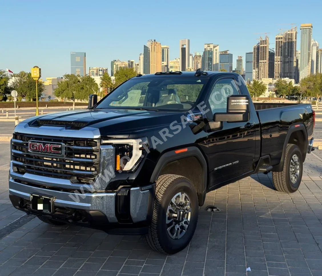 GMC Sierra 2500 HD 2025 Automatic 0 Km 8 Cylinder Four Wheel Drive (4WD) Pick Up Black With Warranty