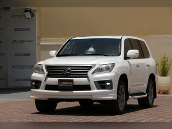 لكزس  ال اكس  570  2011  اوتوماتيك  282,000 كم  8 سلندر  دفع رباعي  اس يو في  أبيض