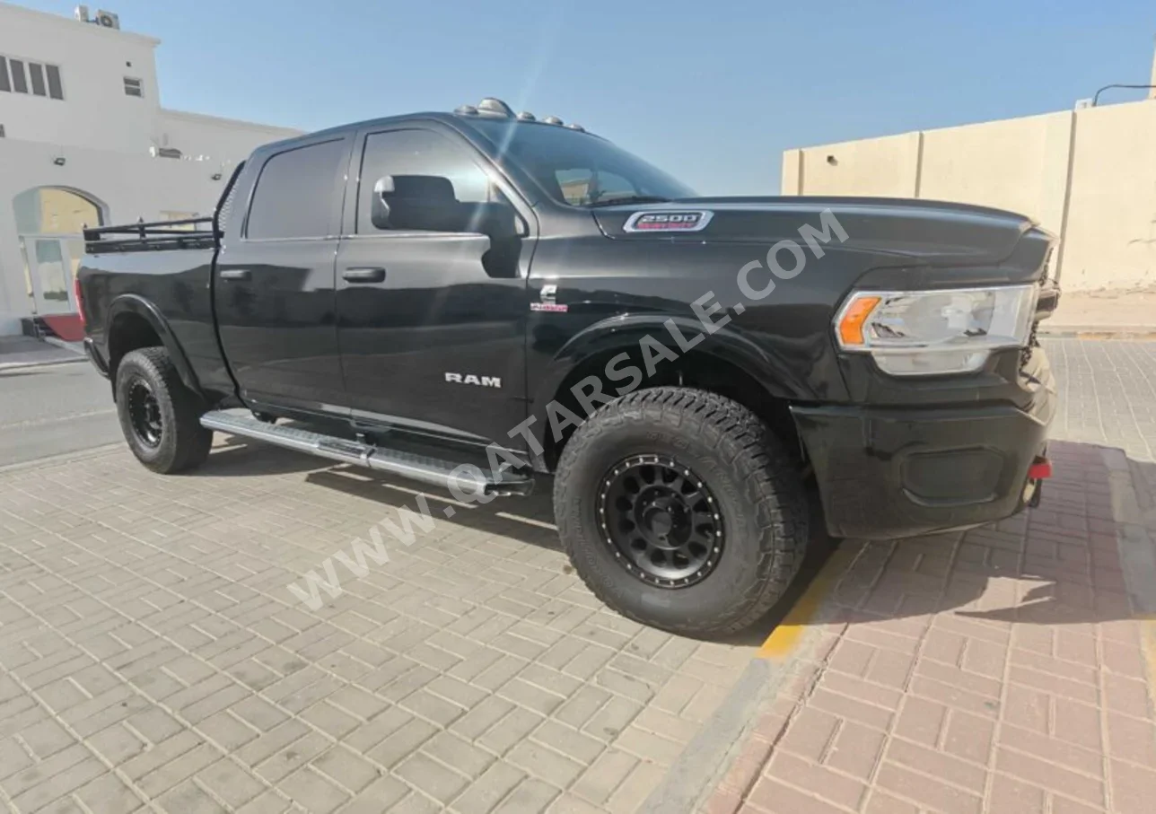 دودج رام 2500 2019 اوتوماتيك 245,000 كم 8 سلندر دفع رباعي بيكب أسود