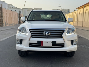 لكزس  ال اكس  570  2013  اوتوماتيك  525,000 كم  8 سلندر  دفع رباعي  اس يو في  أبيض