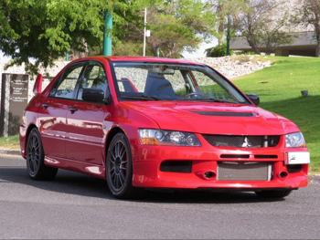 Mitsubishi Lancer Evolution 2005 Manual 14,500 Km 4 Cylinder Four Wheel Drive (4WD) Sedan Red