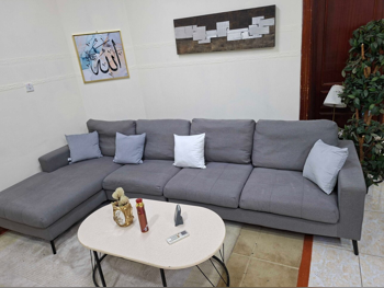 Sofas, Couches & Chairs L shape  - Gray