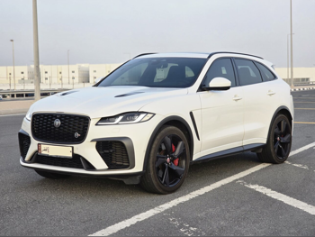 Jaguar F-Pace SVR 2022 Automatic 99,000 Km 8 Cylinder Four Wheel Drive (4WD) SUV White With Warranty