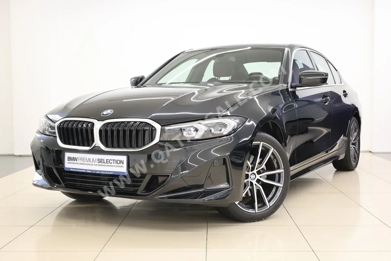 BMW  3-Series  320i  2024  Automatic  36,800 Km  4 Cylinder  Rear Wheel Drive (RWD)  Sedan  Black  With Warranty