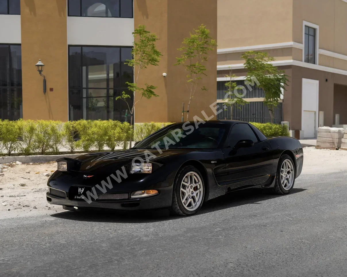 شفروليه كورفيت سي 5 2004 عادي 171,000 كم 6 سلندر دفع خلفي كوبيه \ سبورت أسود