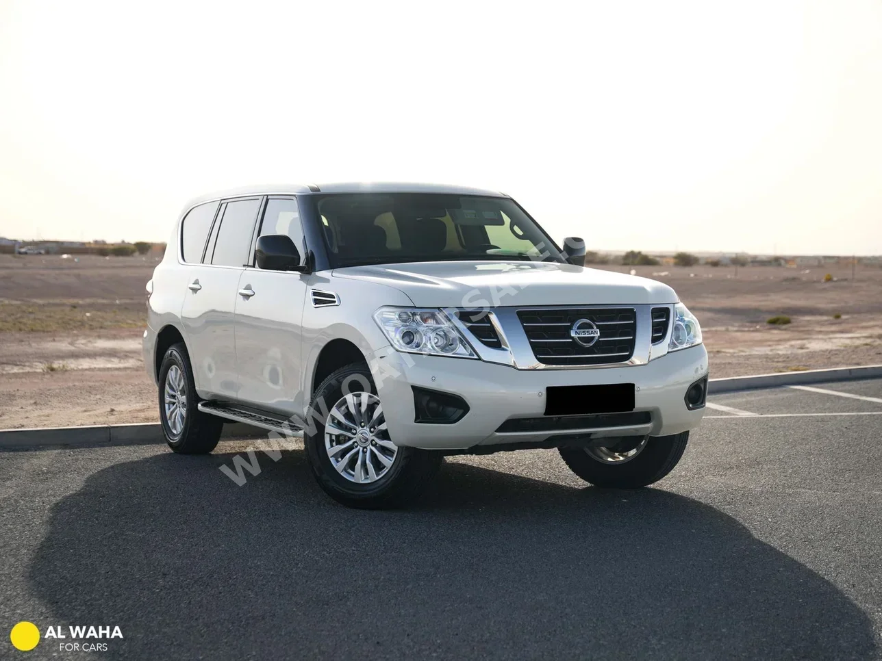 Nissan Patrol XE 2019 Automatic 120,000 Km 6 Cylinder Four Wheel Drive (4WD) SUV White