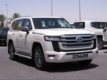 Toyota Land Cruiser VX 2022 Automatic 180,000 Km 6 Cylinder Four Wheel Drive (4WD) SUV White