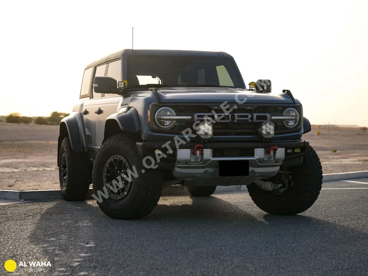 Ford  Bronco  Raptor  2023  Automatic  13,800 Km  6 Cylinder  Four Wheel Drive (4WD)  SUV  Gray  With Warranty
