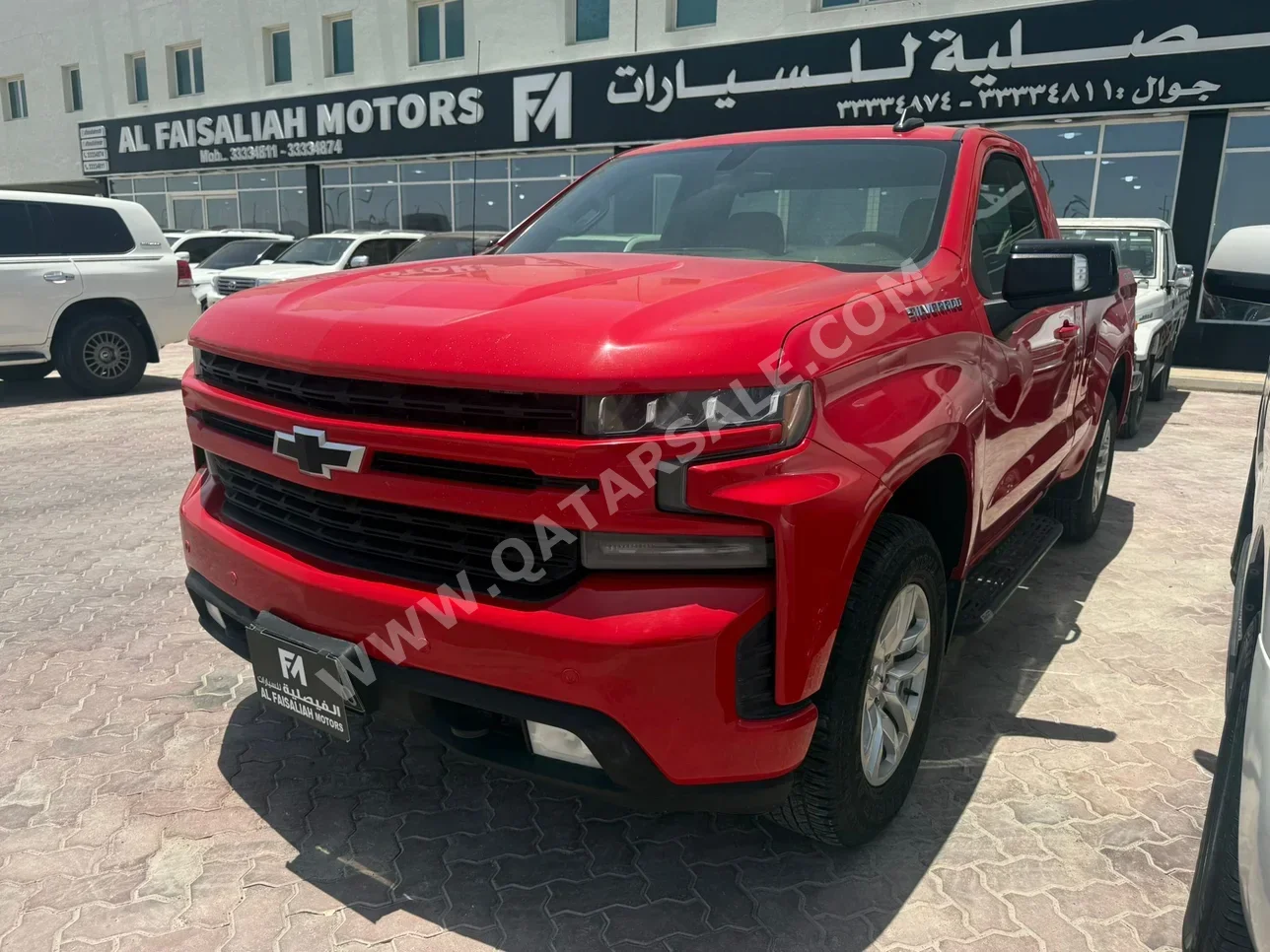 شفروليه  سلفرادو  ار اس تي  2020  اوتوماتيك  221,000 كم  8 سلندر  دفع رباعي  بيكب  أحمر