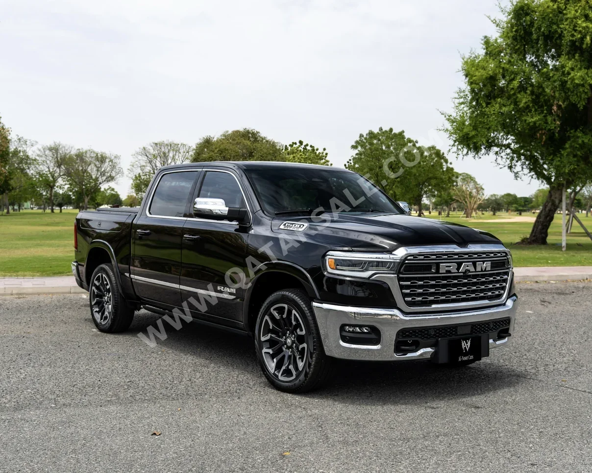 Dodge  Ram  Limited  2025  Automatic  0 Km  8 Cylinder  Four Wheel Drive (4WD)  Pick Up  Black  With Warranty