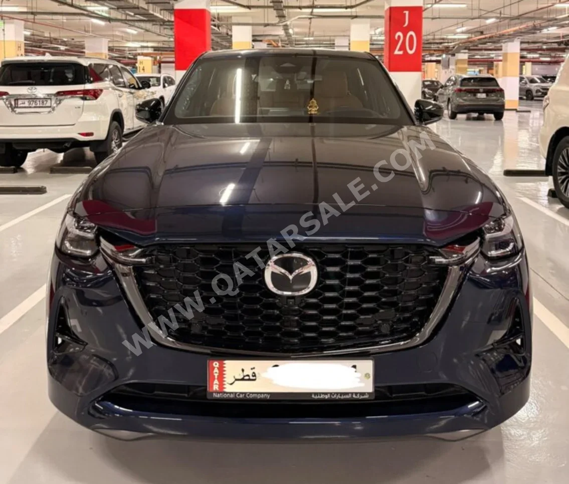 Mazda  CX  60  2024  Automatic  4,800 Km  6 Cylinder  All Wheel Drive (AWD)  SUV  Blue  With Warranty