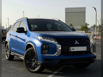 Mitsubishi ASX 2023 Automatic 81,000 Km 4 Cylinder Rear Wheel Drive (RWD) SUV Dark Blue With Warranty