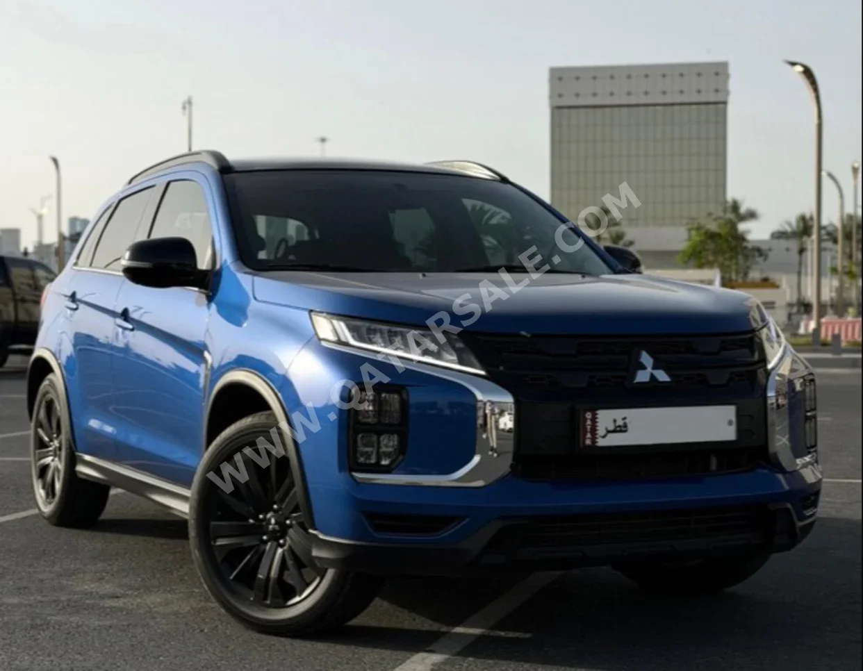 Mitsubishi ASX 2023 Automatic 81,000 Km 4 Cylinder Rear Wheel Drive (RWD) SUV Dark Blue With Warranty