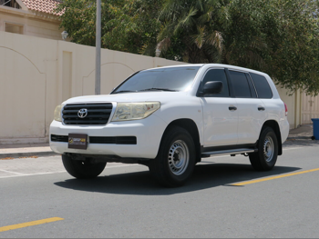 Toyota Land Cruiser G 2008 Manual 123,000 Km 6 Cylinder Four Wheel Drive (4WD) SUV White
