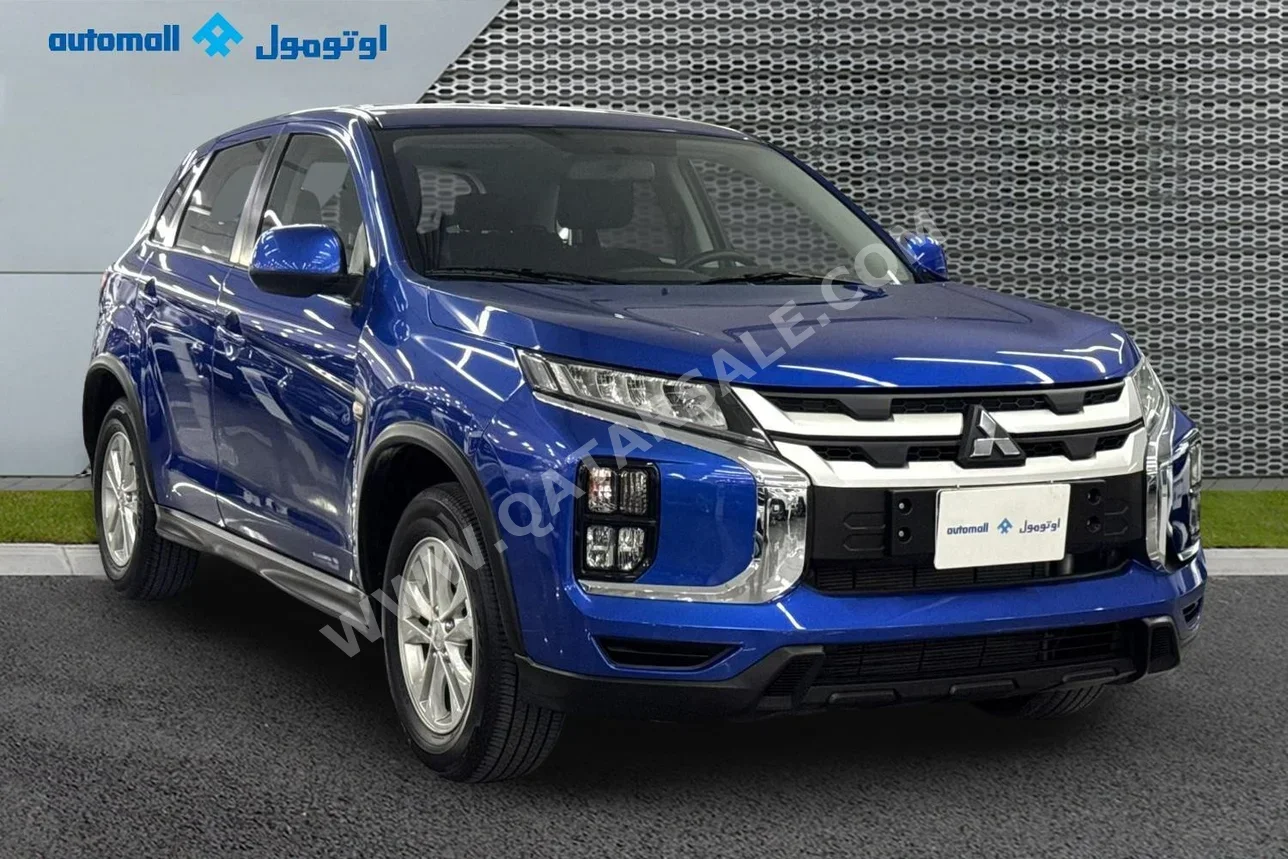 Mitsubishi ASX 2024 Automatic 50,180 Km 4 Cylinder Front Wheel Drive (FWD) SUV Blue With Warranty