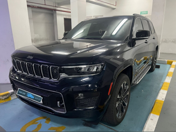 Jeep  Grand Cherokee  Overland  2023  Automatic  39,000 Km  6 Cylinder  Four Wheel Drive (4WD)  SUV  Dark Blue  With Warranty