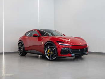 Ferrari  Purosangue  2025  Automatic  6,150 Km  12 Cylinder  All Wheel Drive (AWD)  SUV  Red  With Warranty