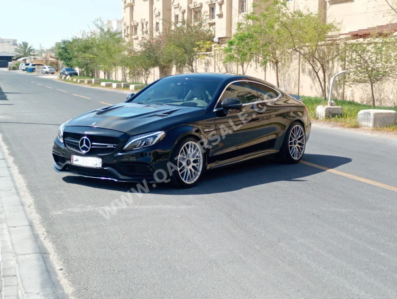 Mercedes-Benz  C-Class  63 AMG  2018  Automatic  150,000 Km  8 Cylinder  Rear Wheel Drive (RWD)  Sedan  Black