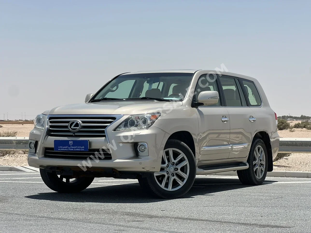 Lexus  LX  570  2013  Automatic  187,000 Km  8 Cylinder  Four Wheel Drive (4WD)  SUV  Gold