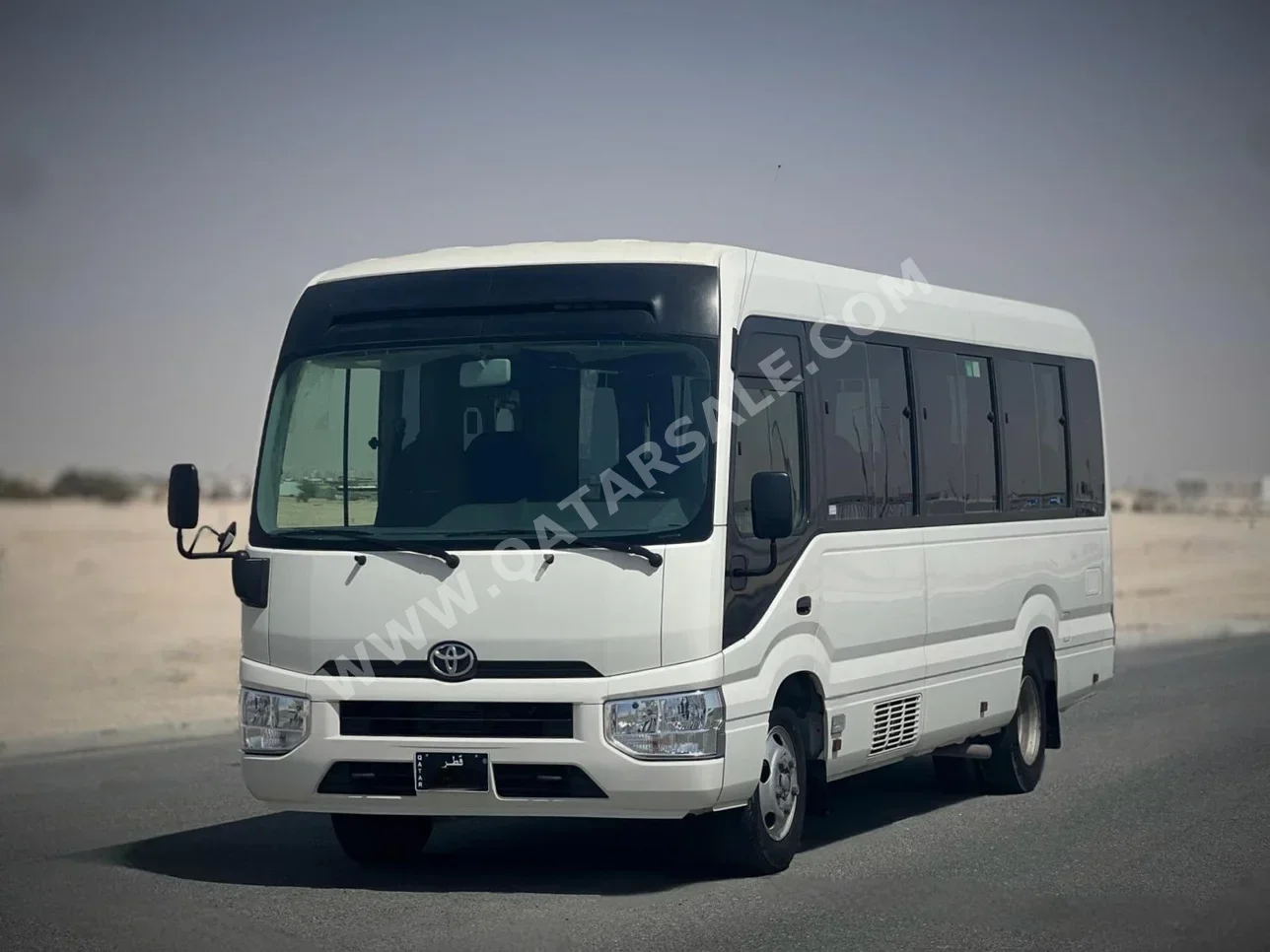 Toyota  Coaster  2022  Manual  230,000 Km  4 Cylinder  Rear Wheel Drive (RWD)  Van / Bus  White