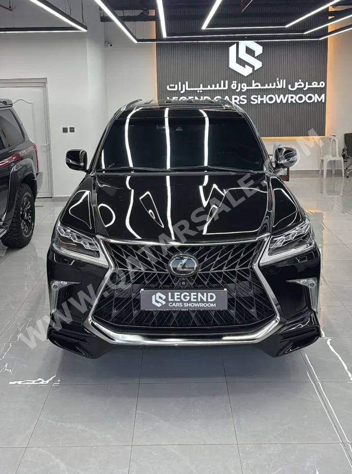 لكزس  ال اكس  570 اس  2018  اوتوماتيك  94,000 كم  8 سلندر  دفع رباعي  اس يو في  أسود