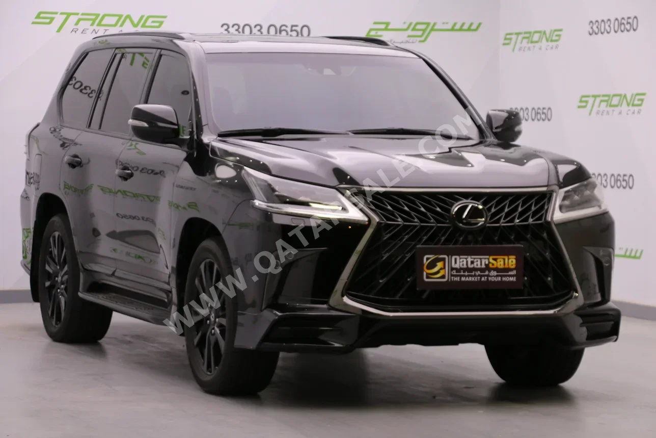 Lexus  LX  570 S Black Edition  2019  Automatic  67,000 Km  8 Cylinder  Four Wheel Drive (4WD)  SUV  Black