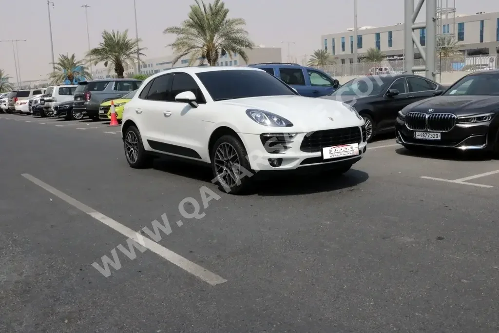 Porsche  Macan  Turbo  2018  Automatic  113,000 Km  4 Cylinder  Four Wheel Drive (4WD)  SUV  White  With Warranty