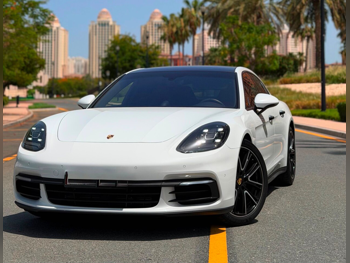 Porsche  Panamera  S  2018  Automatic  87,000 Km  8 Cylinder  Rear Wheel Drive (RWD)  Sedan  White  With Warranty