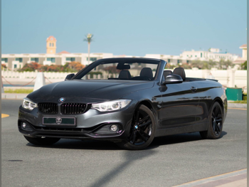 BMW  4-Series  420 I M  2015  Automatic  98,000 Km  4 Cylinder  All Wheel Drive (AWD)  Convertible  Gray