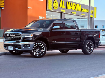 Dodge  Ram  Limited  2025  Automatic  5,000 Km  8 Cylinder  Four Wheel Drive (4WD)  Pick Up  Black  With Warranty