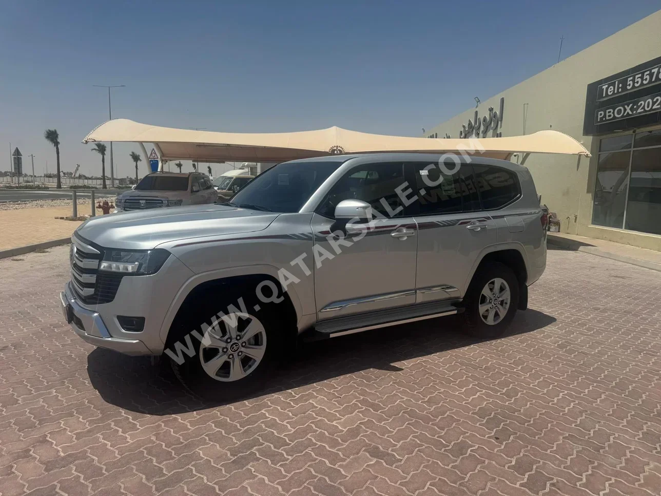 Toyota  Land Cruiser  GX  2025  Automatic  35,000 Km  6 Cylinder  Four Wheel Drive (4WD)  SUV  Silver  With Warranty
