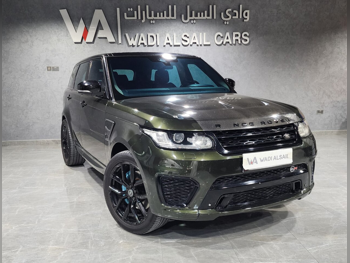 Land Rover  Range Rover  Sport  2014  Automatic  245,000 Km  8 Cylinder  Four Wheel Drive (4WD)  SUV  Olive Green