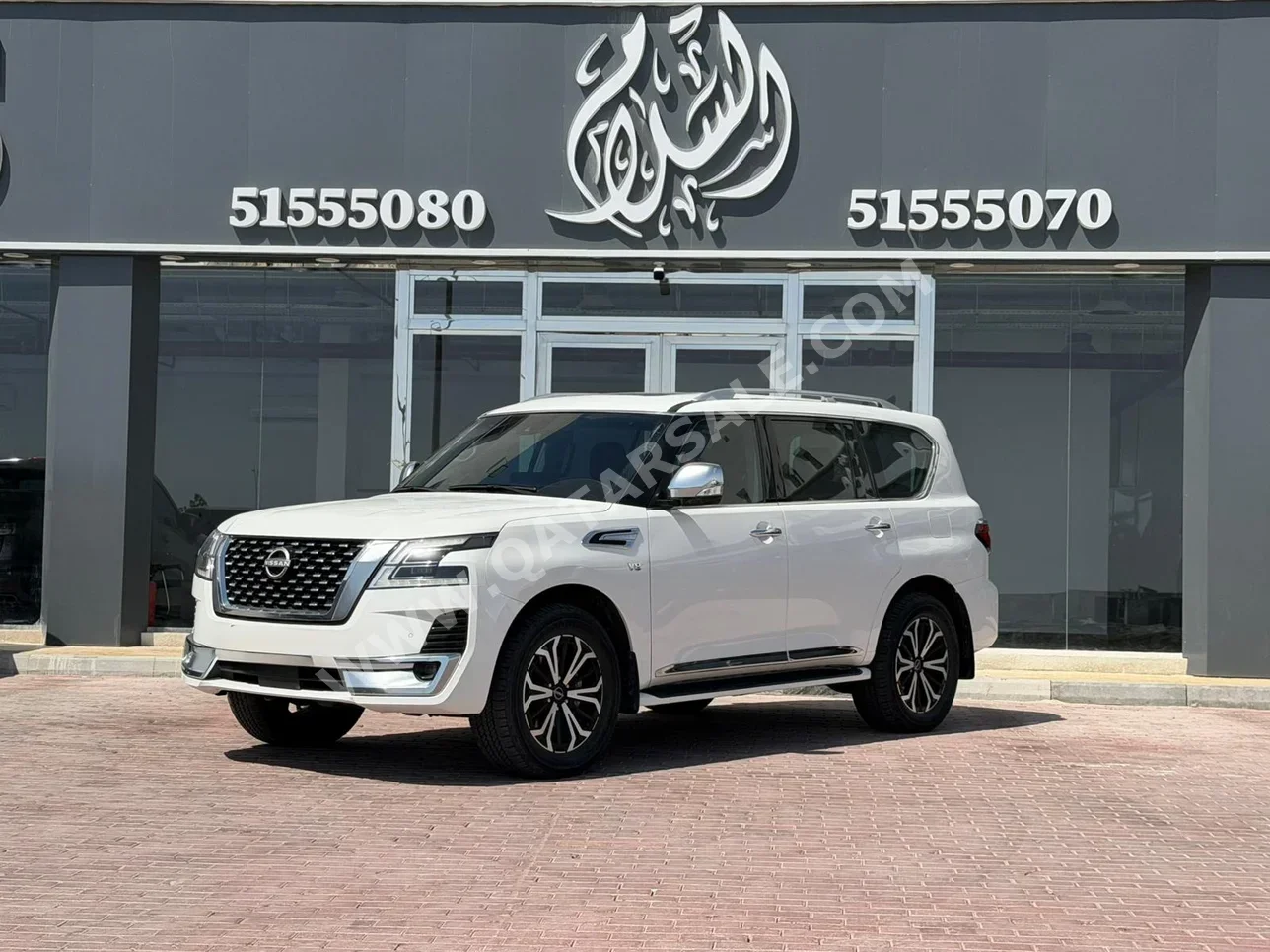 Nissan  Patrol  Titanium  2023  Automatic  86,000 Km  8 Cylinder  Four Wheel Drive (4WD)  SUV  White  With Warranty