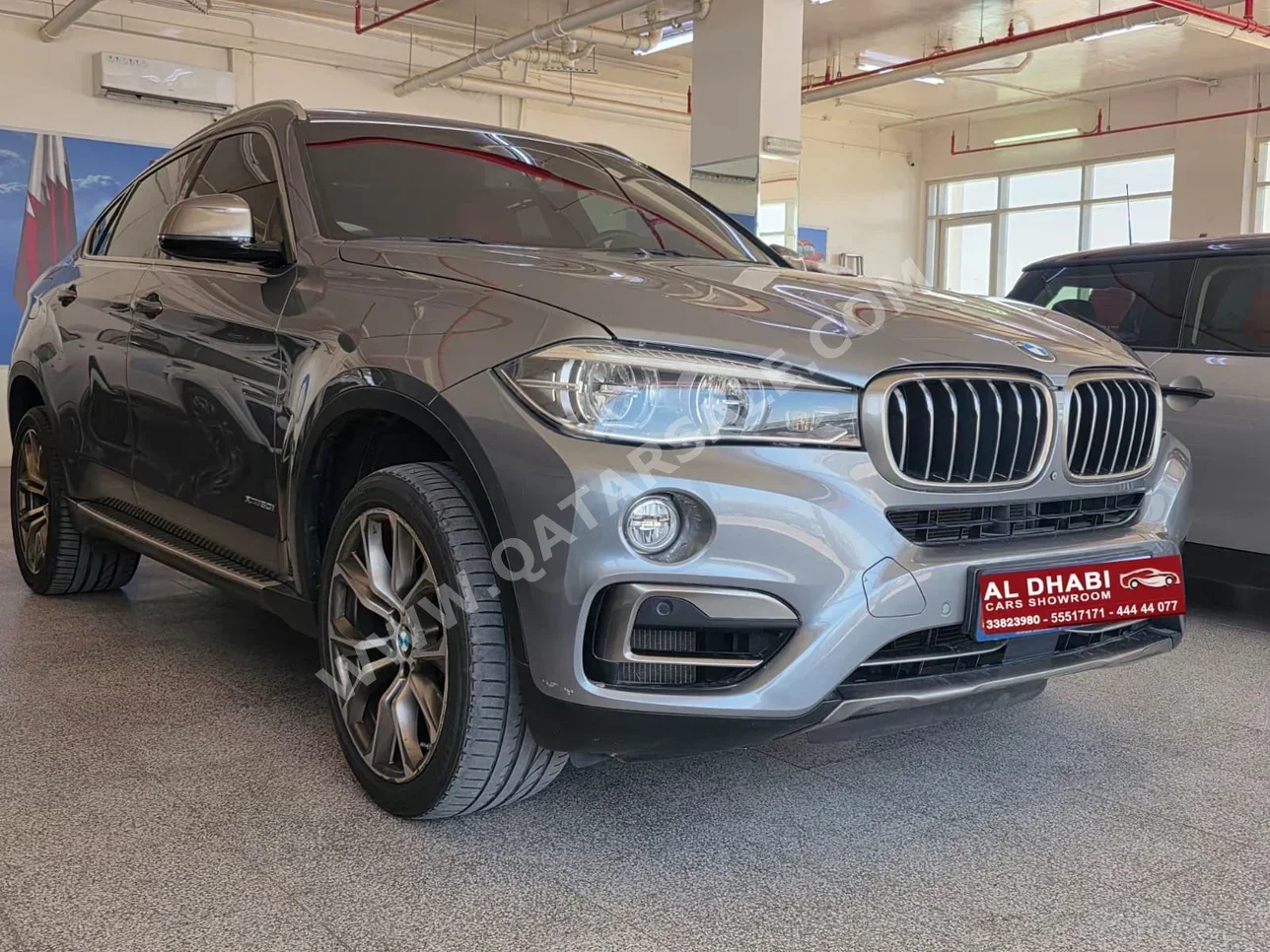 BMW  X-Series  X6  2018  Automatic  110,000 Km  8 Cylinder  Four Wheel Drive (4WD)  SUV  Gray
