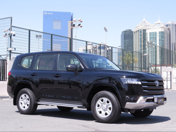 Toyota Land Cruiser GX 2026 Automatic 270 Km 6 Cylinder Four Wheel Drive (4WD) SUV Black With Warranty