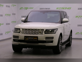 Land Rover Range Rover Vogue HSE Super charged 2015 Automatic 81,741 Km 8 Cylinder Four Wheel Drive (4WD) SUV White